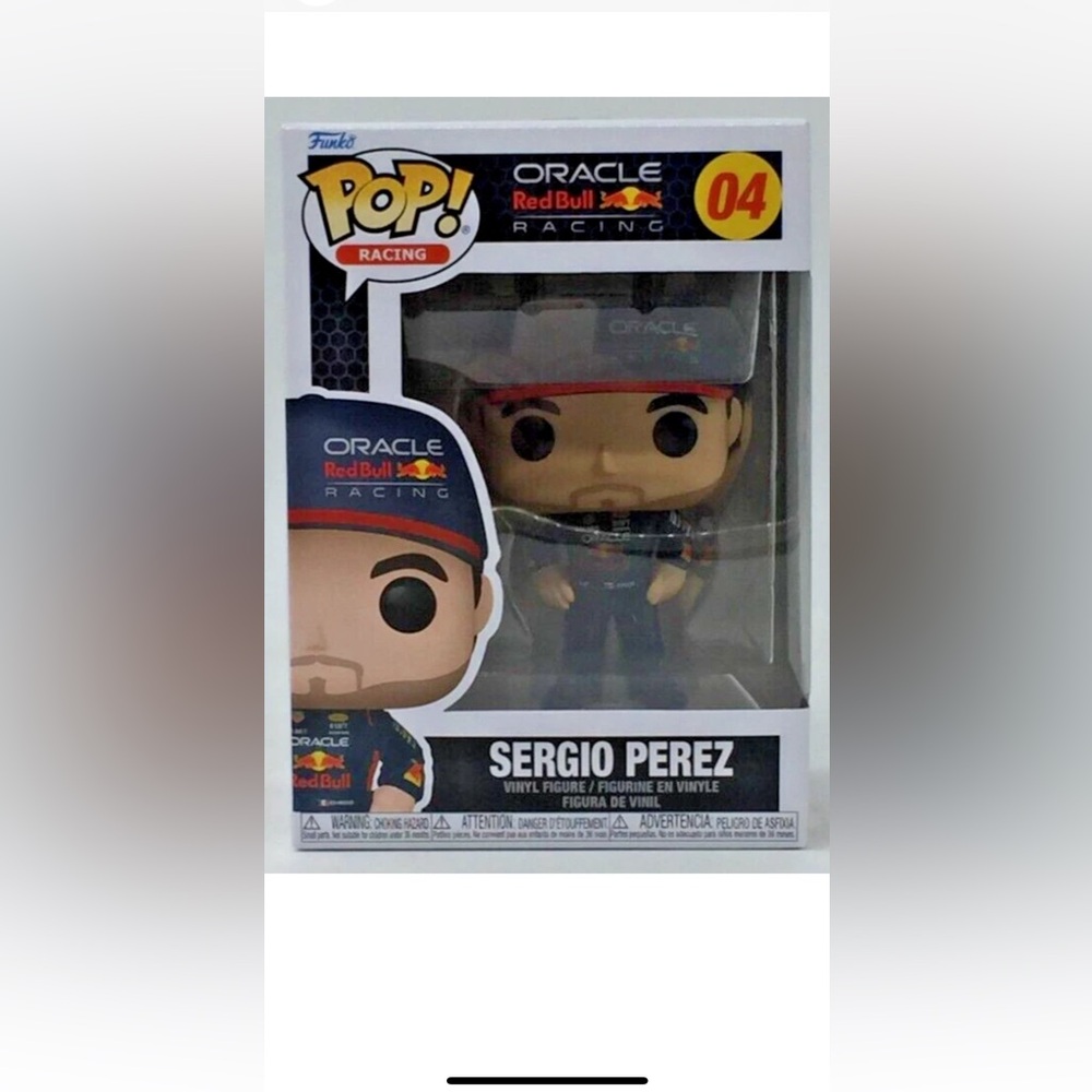 Funko POP! Racing Sergio Perez #4 Oracle Red Bull Racing 🇲🇽